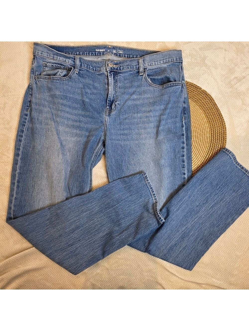 *4 For $25* Old Navy Mid-Rise Wow Boyfriend Blue Jeans